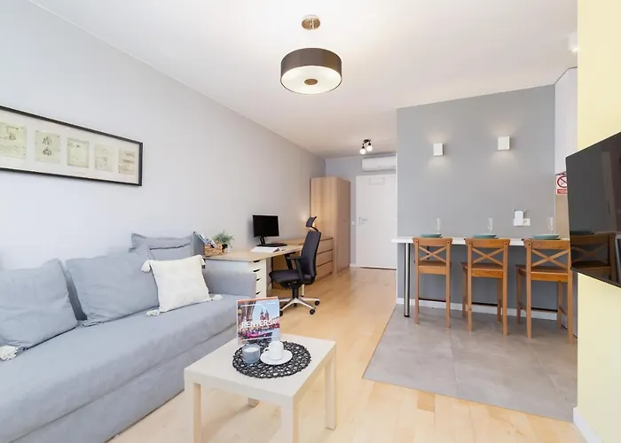 Solna Apartment With Parking Cracow By Noclegi Renters